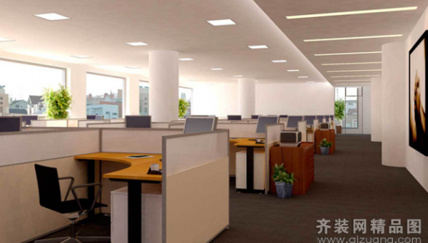 现代办公室效果图设计要点与空间规划解析